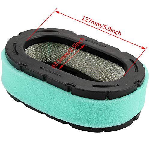 LIYYOO 32-083-09-S Air Filter with 52 050 02-S Oil Filter Spark Plug Tune Up Kit Compatible with Kohler 32 083 09 32 883 09-S1 KT610 KT620 KT715 KT725 KT730 KT735 KT740 KT745 19HP-26HP Engine MTD Lawn Mower - Image 2
