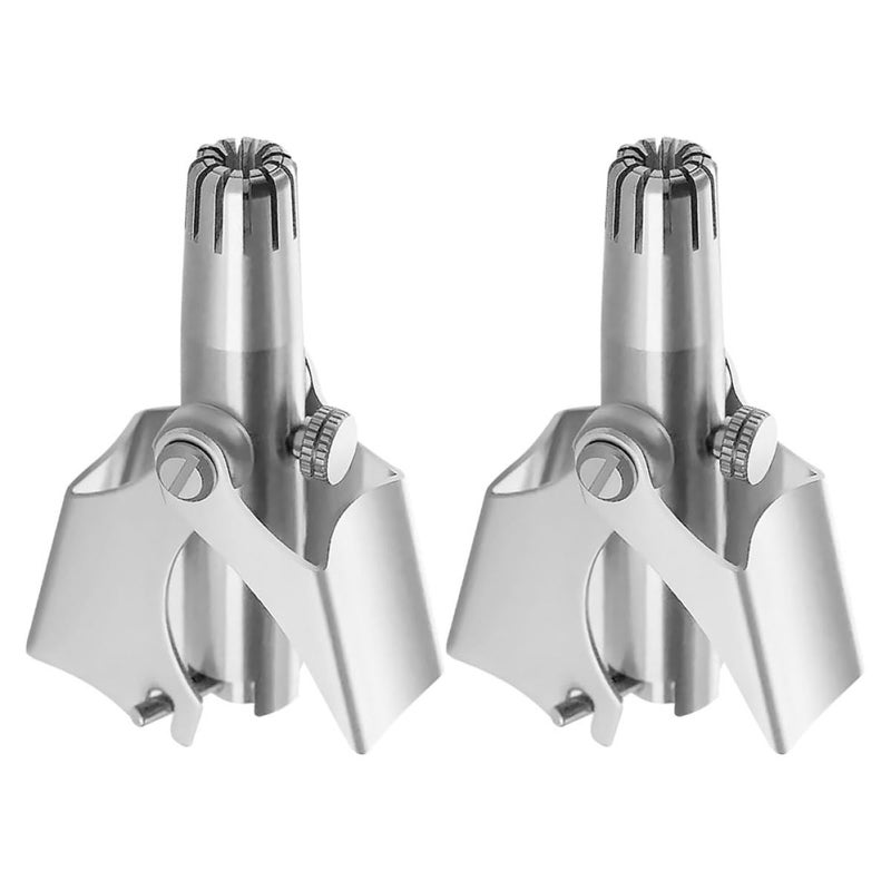 Manual Nasal Hair Trimmer For Men Portable Nose Hair Removal Tool 2 Pcs Set - Image 2