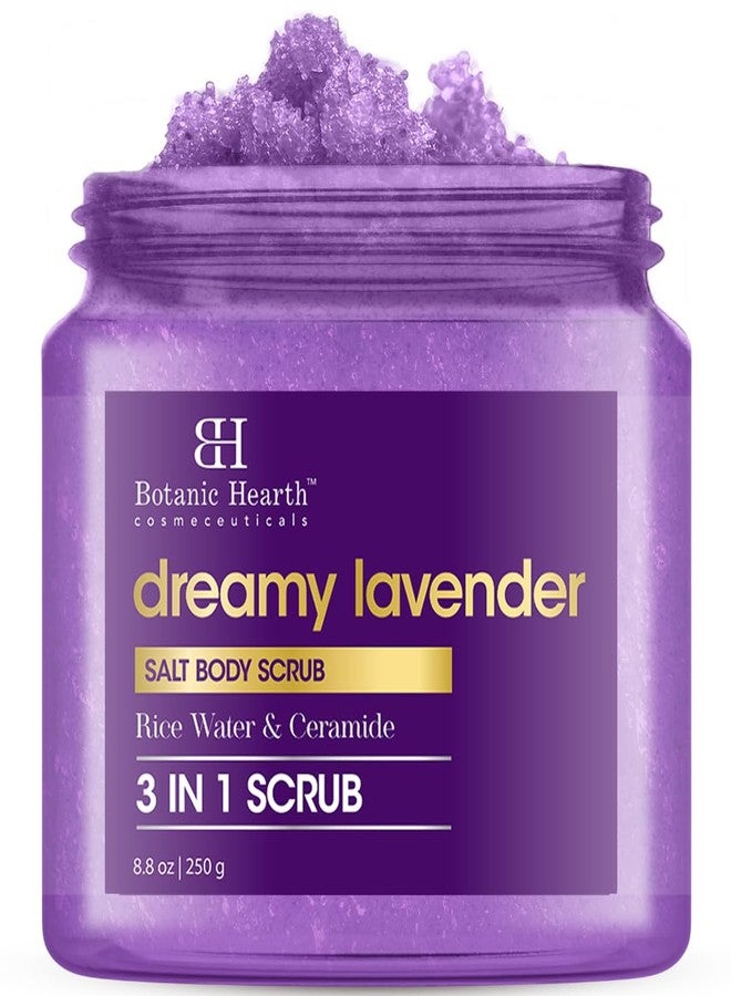 Botanic Hearth Dreamy Lavender Body Scrub 8.8 Fl Oz | Gently Exfoliates And Moisturizes Skin, Infused With Natural Lavender Oil And Essential Nutrients For Smooth And Radiant Skin - Image 1