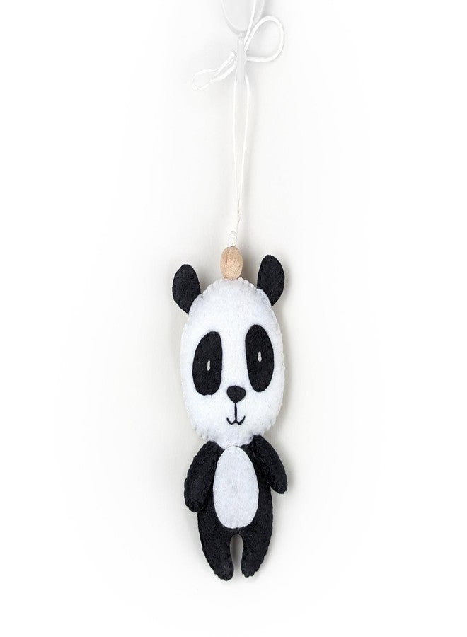 AGD Handmade Panda Bear Toy Hanging, Cute Animal Jungle Kids Room Wall Decorations, Return Gifts, Car Charm, School Bag Accessory, Baby Crib Hanging Decor (Pack of 1) - Image 5