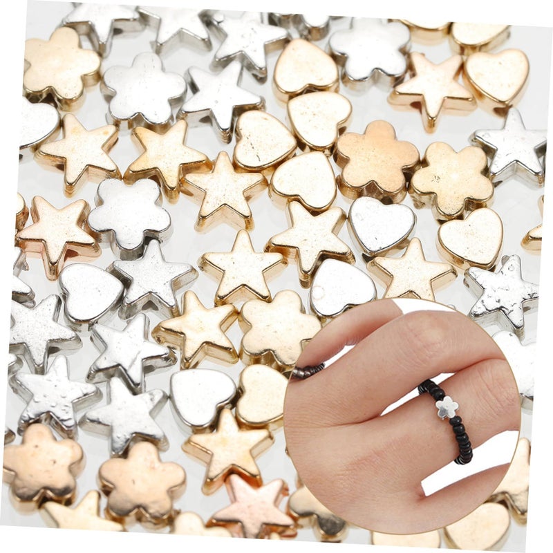 6 Packs Gold Silver Electroplating Bead Spacers For Jewelry Making DIY Crafts - Image 4