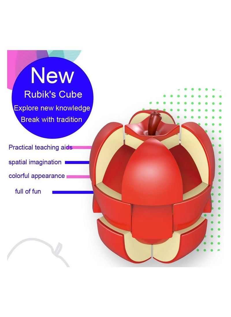 SYOSI Fruit Magic Cube Set, Puzzle Toy for Kids, Best High Speed Turns Quick and More Precisely Puzzle Game (Fruit), Best Gift for Kids  - Image 3