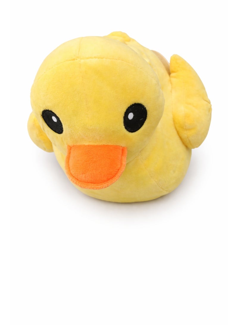 Plush Duck Toy for Pets, Yellow, Soft Stuffed Animal, Cute Duck Design - Image 2
