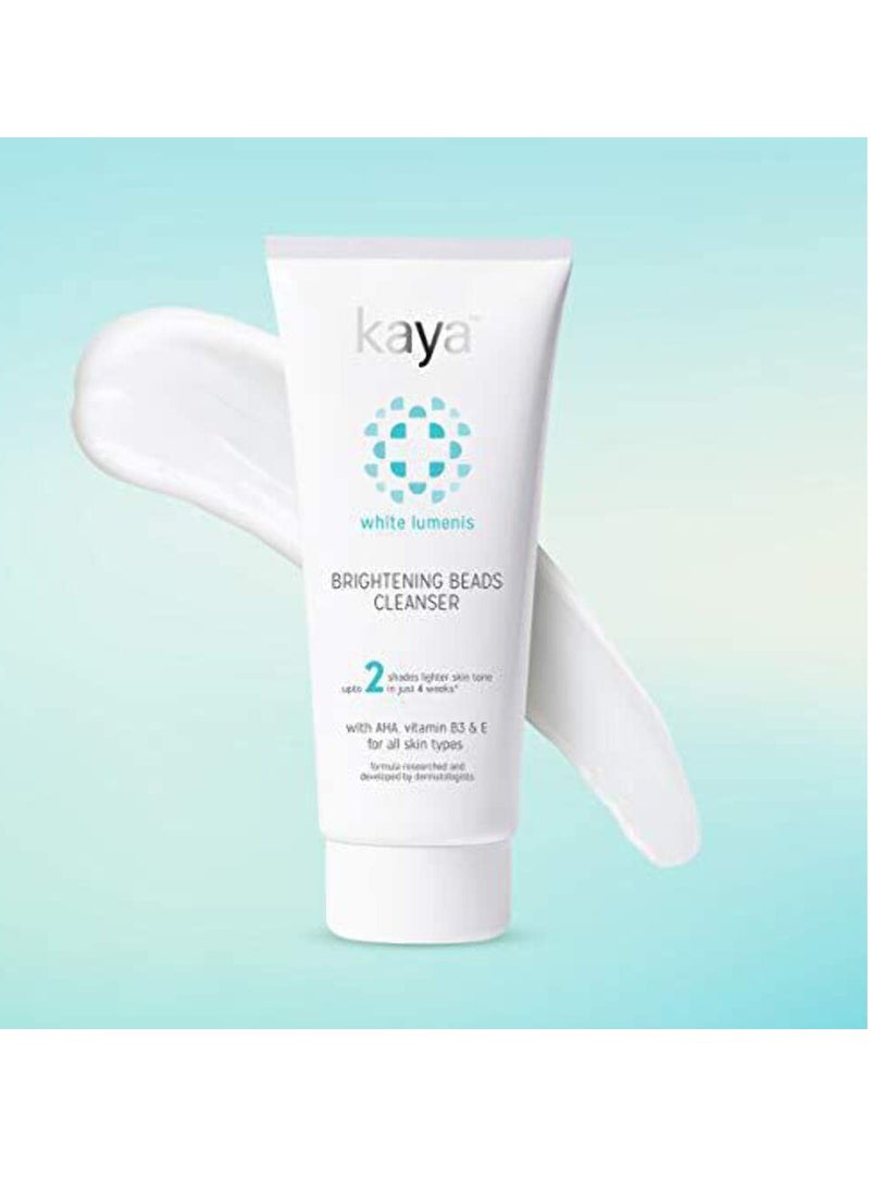 كايا منظف الخرز المشرق من كايا كلينك مع حمض ألفا هيدروكسي نياسيناميد وفيتامين هـ يوميًا 100 مل - Image 3