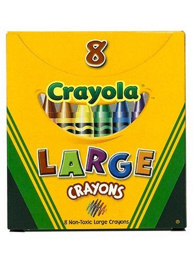 Crayola 20 Pack Crayola Llc Formerly Binney & Smith Crayola Large Size Tuck Box 8Pk - Image 1
