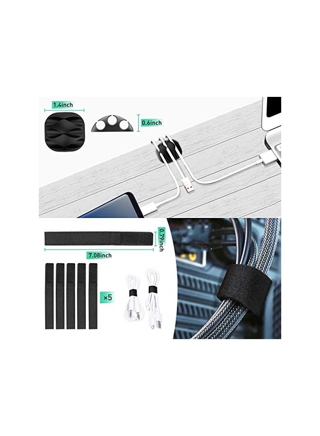 promass Updated Cable Raceway Kit - 77 (5x15.4) Inch Open Slot Wire Covers for Cords, Under Desk Cable Management System to Hide Under Desk/Tv/Computer/Net/Power Cords, (Pack 5) - Image 4