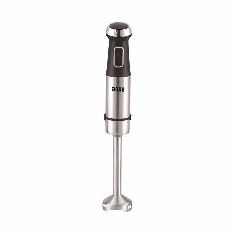 BOSS BOSS Stellar Hand Blender 1200 Watts with Chopper Blender Jar On to go Bottle Cap Variable Speed Turbo Speed Function AntiSplash Technology 2 Year Warranty Black  - Image 2