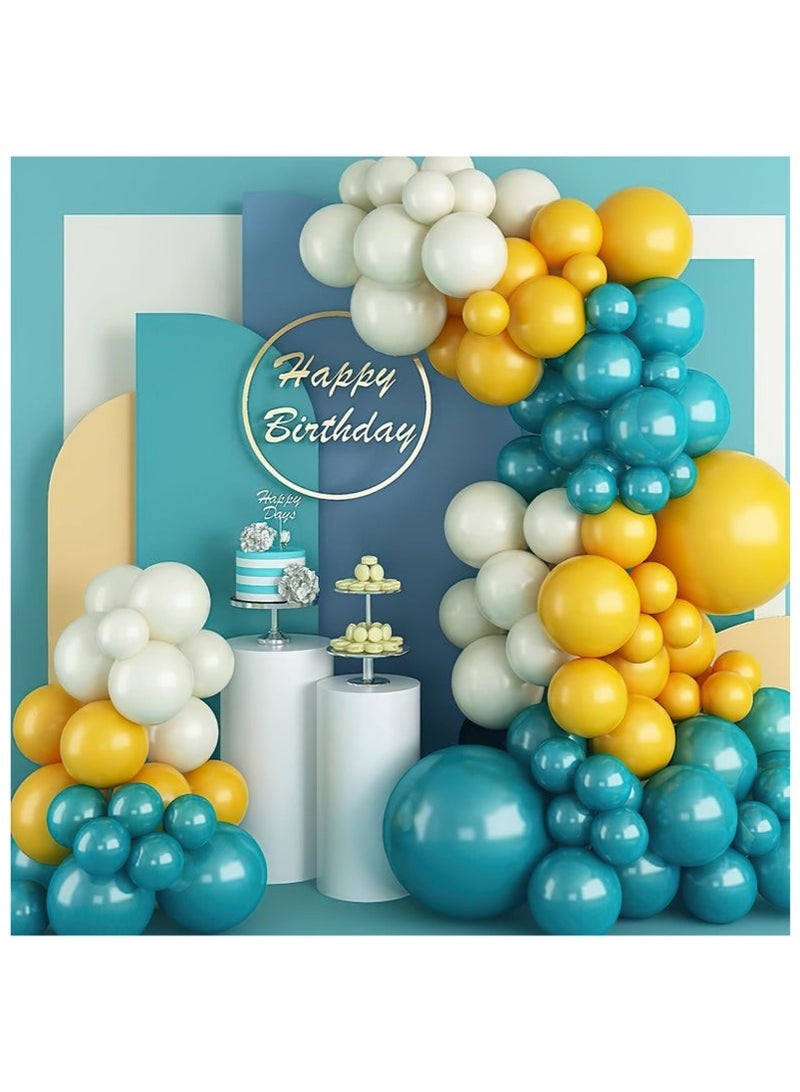 شو وو طقم قوس بالون 2.5 متر و1.5 متر يمكنك صنعه بنفسك على شكل انحناء حر نصف قوس بالون حامل قوس بالون غير منتظم مع قاعدة لحفلات أعياد الميلاد والتخرج وديكور خلفية الزفاف - Image 4