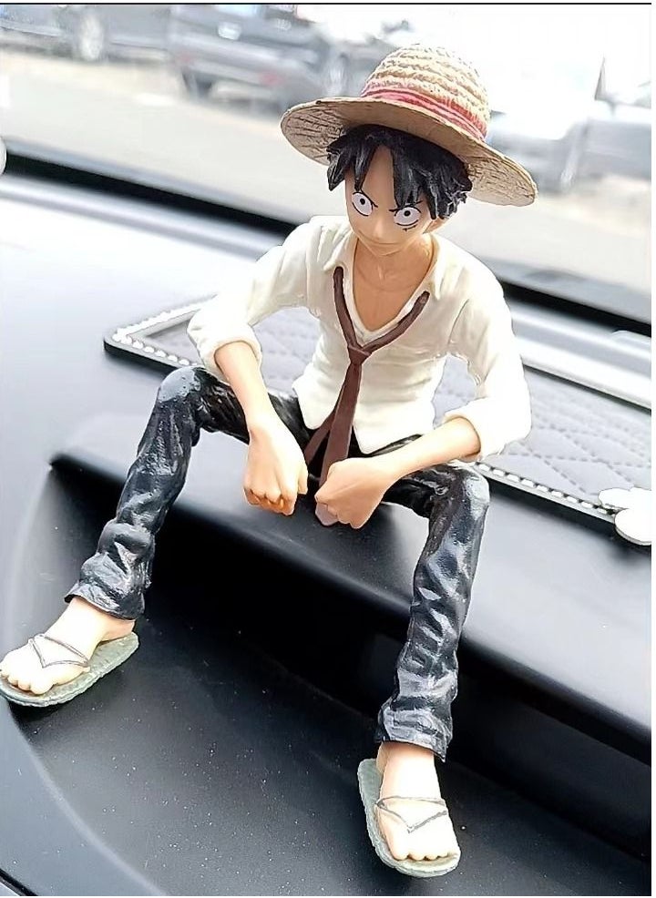 Generic Animation One Piece Car Decoration Center Console Interior Decoration  - Image 5