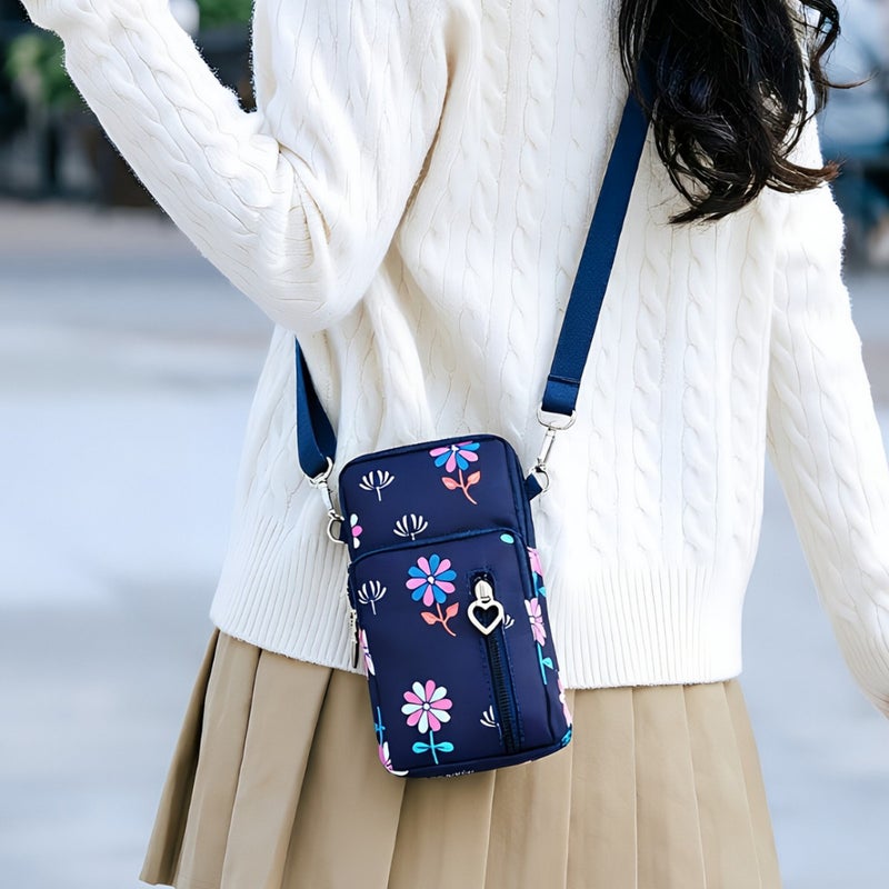 2026 Women's Mini Crossbody Phone Bag with Zipper - Image 1
