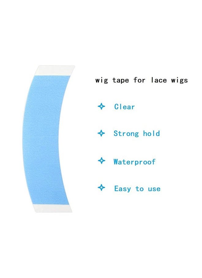 REOU Lace Front Wig Tape Water-Proof Strong Adhesive Double Sided Lace Wigs Tape (36 Pieces)  - Image 4