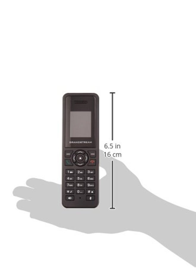 جراند ستريم - هاتف Grandstream اللاسلكي VoIP، أسود DP720 - Image 1