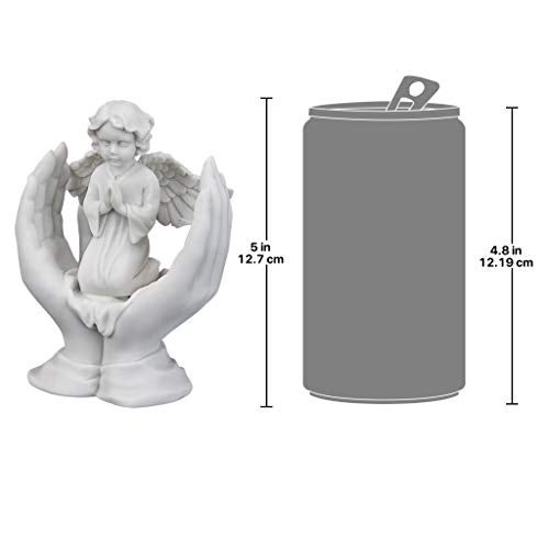 Design Toscano Prayers of an Angel Bonded Marble Statue - Image 4