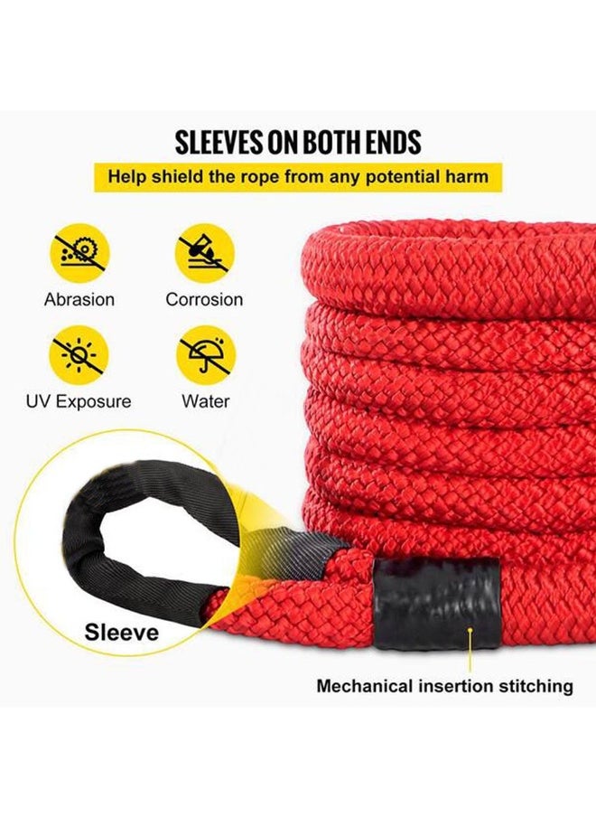 Generic Recovery Rope Nylon Tow Rope Rescue Elastic Outdoor Off-Road Car Round Tow Truck (Colour : 01, Size : 9mX29mm) ATV , SUV , UTV  - Image 5