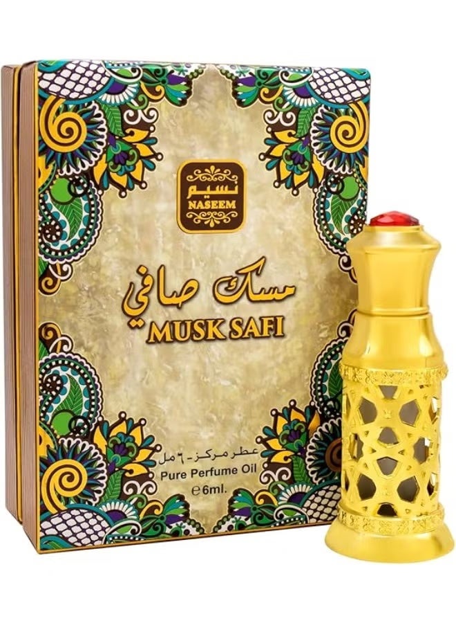 Naseem Pure Perfume Oil For Men & Women Musk Safi 6ml