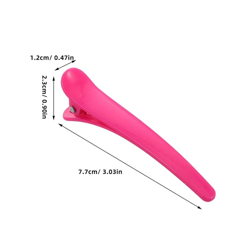 18pcs Plastic Hair Curlers and Jaw Clips Set Self-adhesive Rollers for Long and Short Hair Styling for Women and Bangs - Image 2