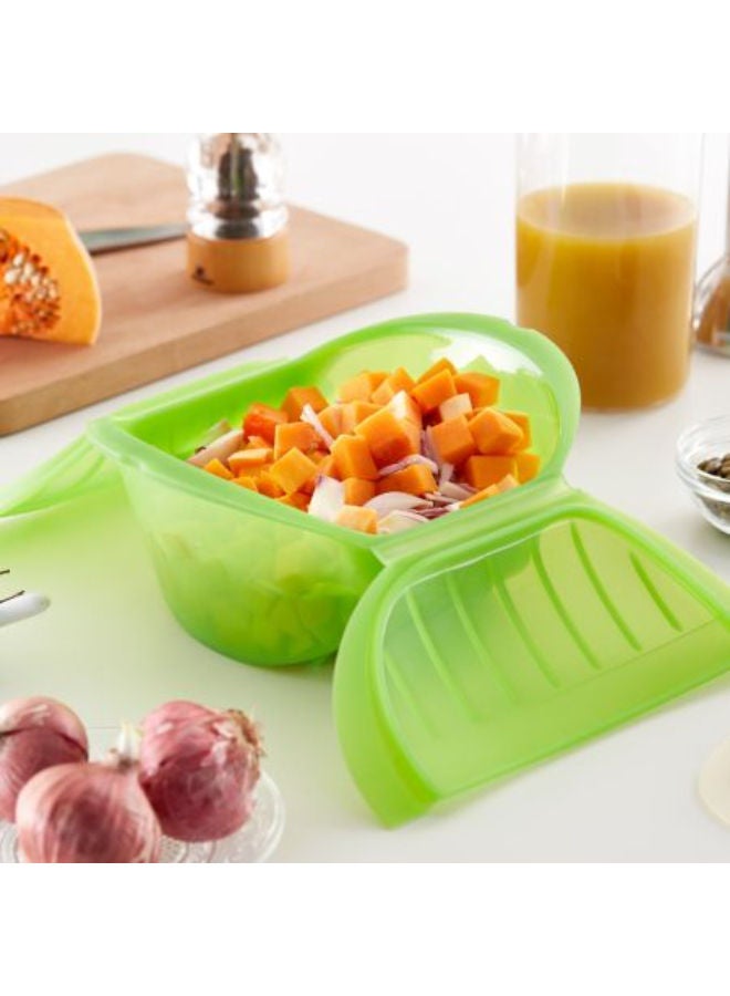 Lekue Deep Microwave Steam Cooker -Green - Image 2