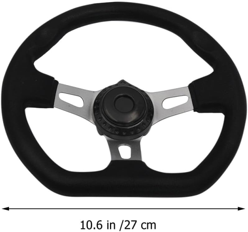 Veemoon -road Racing Steering Wheel 270mm Pu Foam Modified Racing Steering Wheel for Go-kart and Car Interior Accessories - Image 2