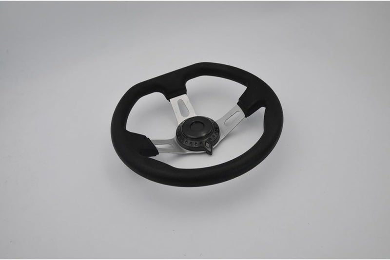 Veemoon -road Racing Steering Wheel 270mm Pu Foam Modified Racing Steering Wheel for Go-kart and Car Interior Accessories - Image 4