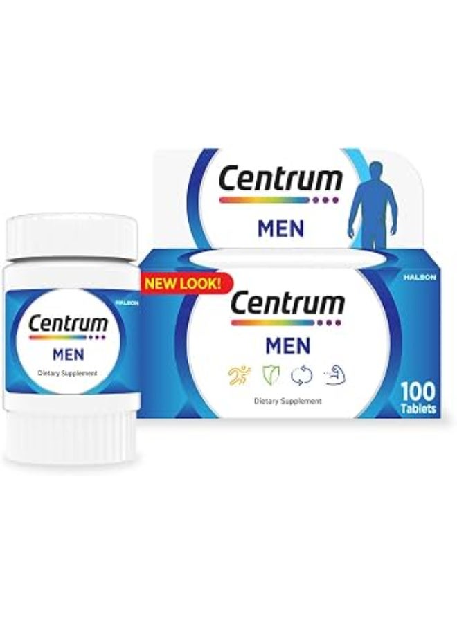 Centrum Men Specially Formulated Multivitamin for Men, 100 Tablets