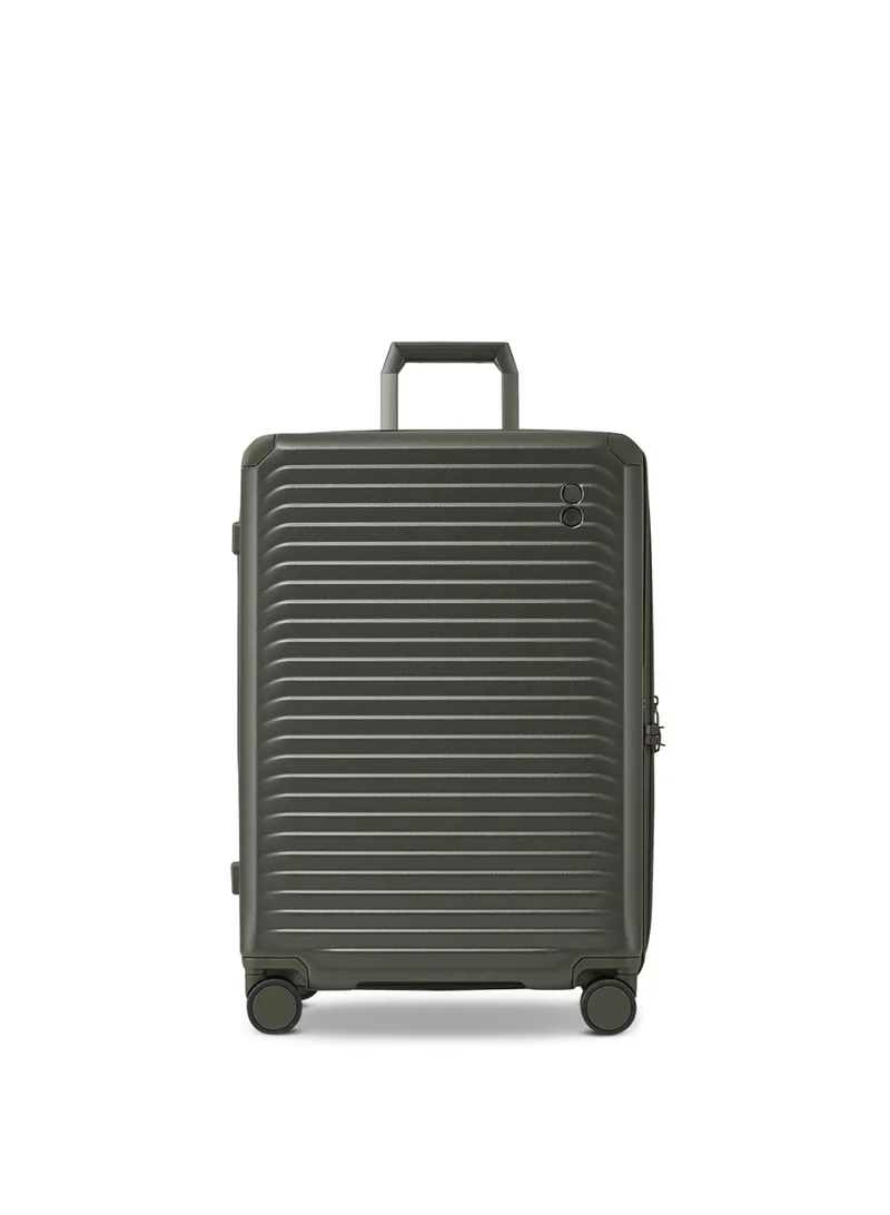 Echolac Echolac Shogun Evo 24 Inch Trolley Luggage – Dark Olive, Premium Travel Suitcase