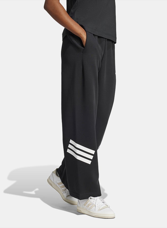 Adidas Future Icons 3-Stripes Open-Hem Tracksuit Bottoms - Image 3