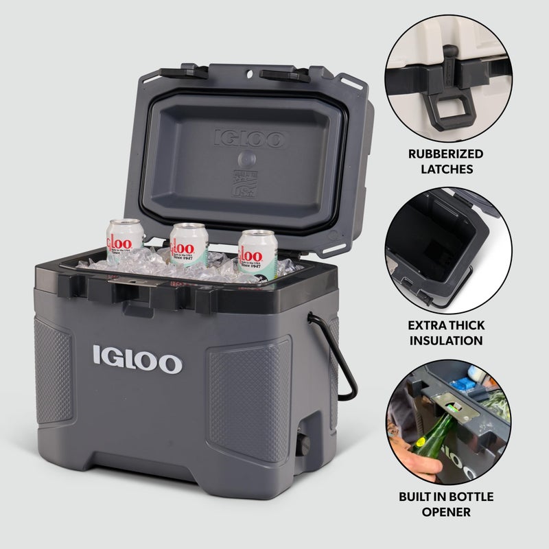 Igloo, Trailmate 25 Qt Cooler, Carbonite - Image 2