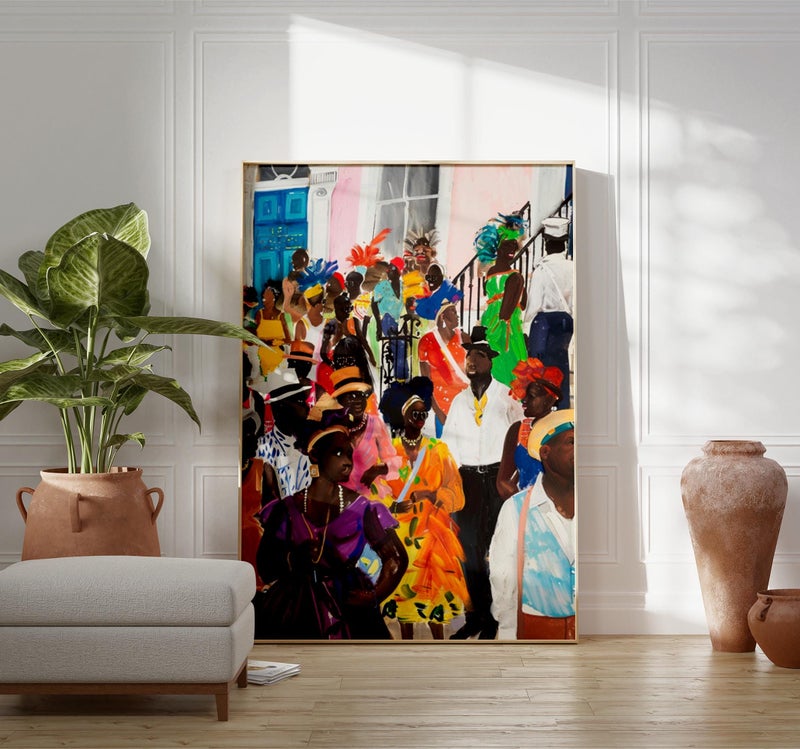 TNESSENTIAL Notting Hill Carnival Art Print, Black British Caribbean Celebration - Image 3