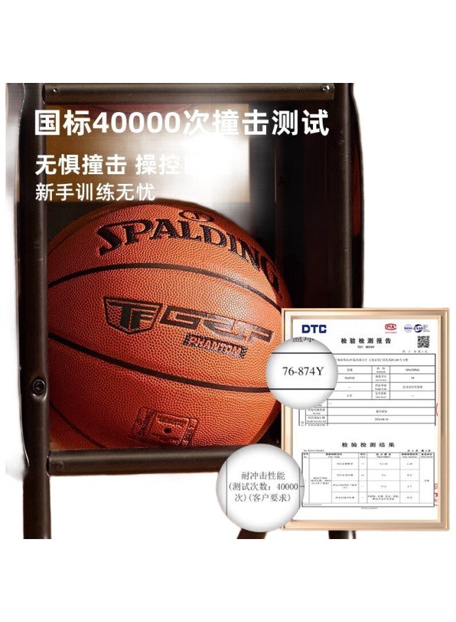 SPALDING Tf Series Progrip Upgraded Control Match 7# Durable Pu Adult Training Basketball 76-874Yrev1 - Image 3