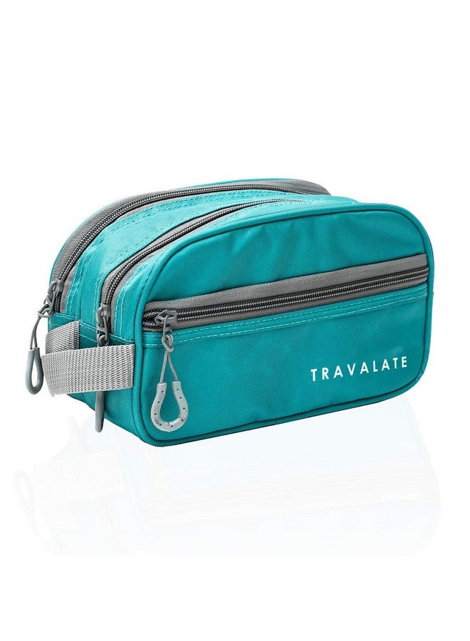 TRAVALATE Solid 9 Cms Cosmetic Pouch (S_TR1405_Turquise Blue) - Image 1