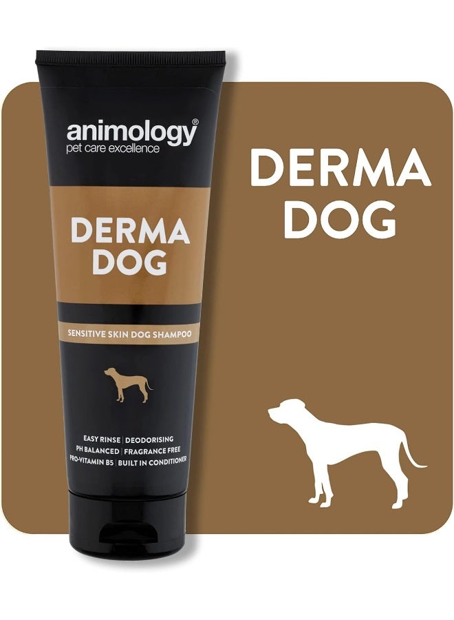 Animology Derma Dog Fragrance Free Mild Dog Shampoo 250ml - Image 4