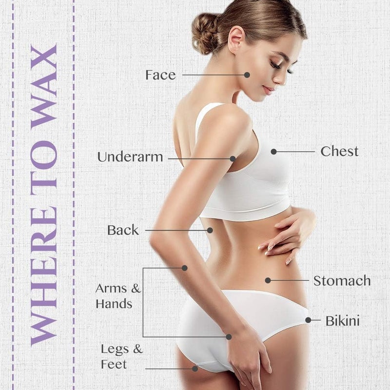 Satin Smooth Honey Wax with Argan Oil - 14 oz for Sensitive Skin - Image 3