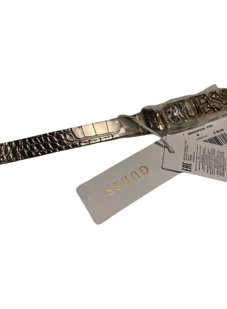 GUESS Logo Detailed Allocated Hole  Belt - Image 2