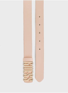 GUESS Logo Detailed Allocated Hole  Belt  - Image 2
