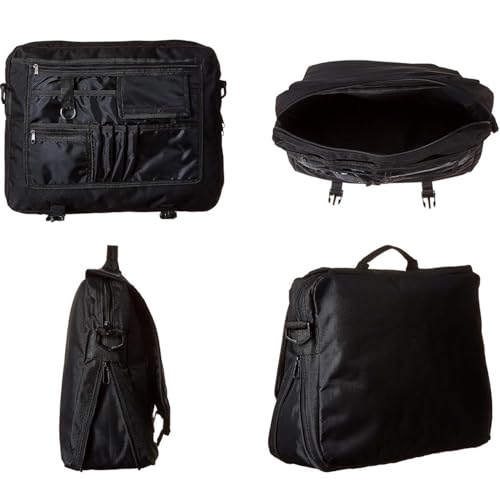 Pro Art, 15-inch x 12-inch x 2-3/4-inch Art Supply Messenger Bag, Black - Image 3