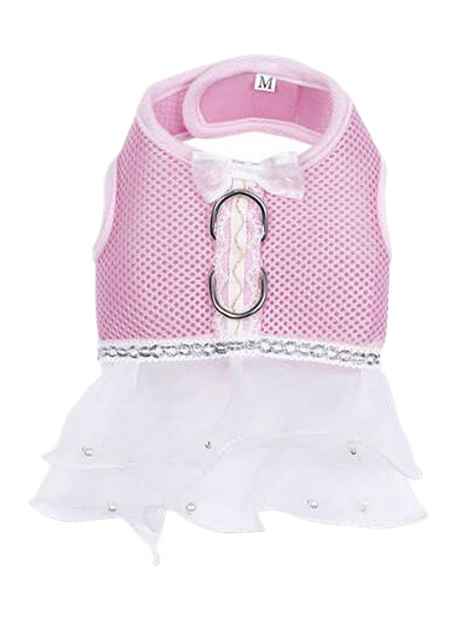 NIBEMINENT Tutu Skirt For Pet Pink/White 21x1.50x20centimeter - Image 1