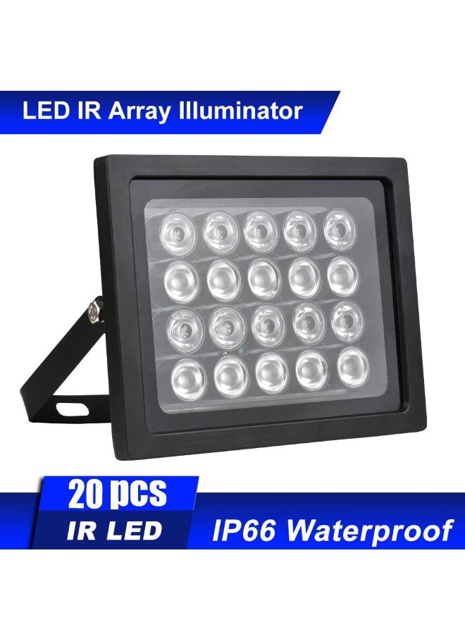 Infrared Illuminator 20pcs Array IR LEDS IR Illuminator Night Vision Wide Angle Long Range Outdoor