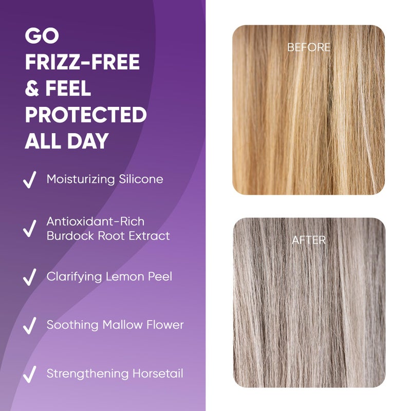 Get Back Gorgeous GBG Purple Conditioner for Blonde Hair - Hair Toner for Bleached, Grey & Blonde, Conditions & Neutralizes Brassy Hair in 3 Minutes - Hair Mask for Soft, Shiny & Silky Hair for Women & Men, 8 Oz - Image 3