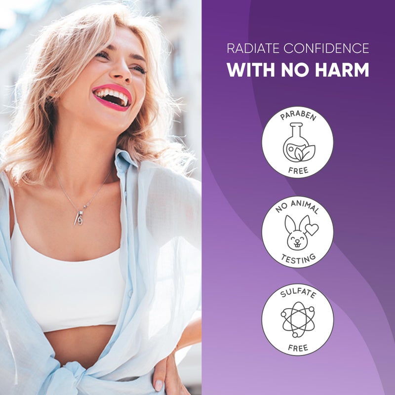 Get Back Gorgeous GBG Purple Conditioner for Blonde Hair - Hair Toner for Bleached, Grey & Blonde, Conditions & Neutralizes Brassy Hair in 3 Minutes - Hair Mask for Soft, Shiny & Silky Hair for Women & Men, 8 Oz - Image 5