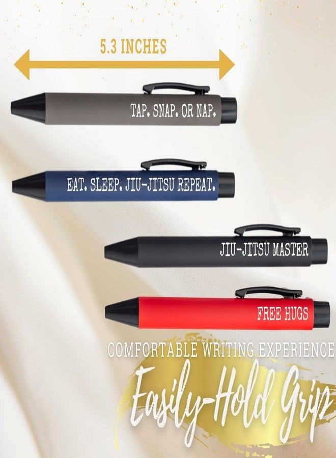 InnoBeta Jiu-jitsu Gifts, Ballpoint Pen Set of 4, Gift Ideas for Jiujitsu Lovers, BJJ Lovers, Jiu jitsu Coach, Instructor, Men, Women - Image 5