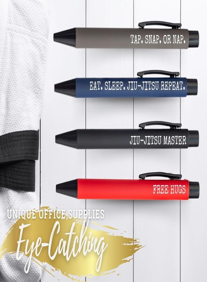 InnoBeta Jiu-jitsu Gifts, Ballpoint Pen Set of 4, Gift Ideas for Jiujitsu Lovers, BJJ Lovers, Jiu jitsu Coach, Instructor, Men, Women - Image 3