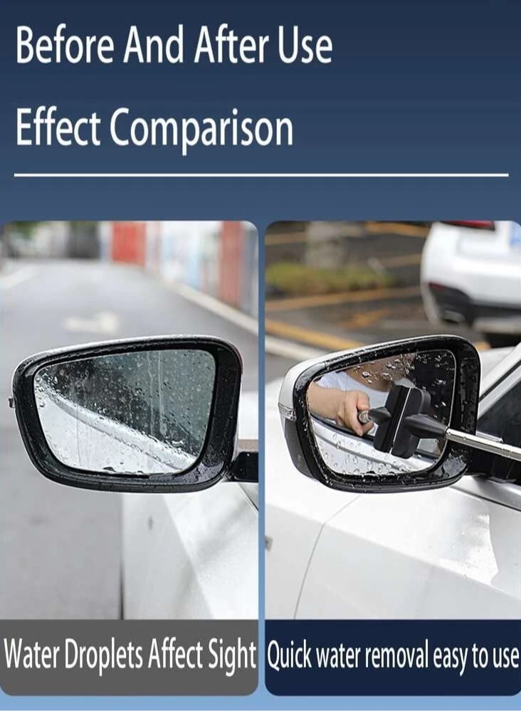 Generic Extendable Telescopic Mirror Squeegee Tool for Easy Control  - Image 3
