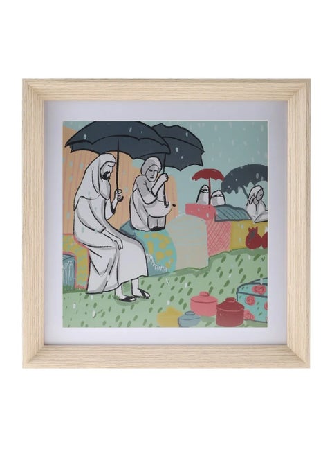 Shababuna X Hnak Makkah 1953 Collection Framed Artwork 8308-1-A