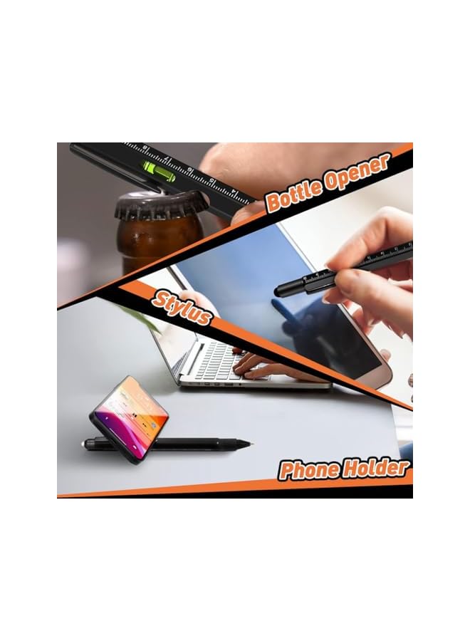 promass 9 in 1 Multitool Pen，Multi tool pen set gift tool pen for Mens Valentines Gifts for Dad, Birthday Gifts for Men ，Dad Gifts from Daughter - Image 4