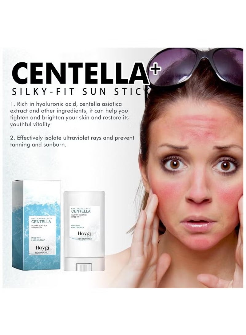 Hoygi Stick SPF 50, Silky-Fit Sunblock for Face & Body, Moisturizing Formula for All Skin Types - Image 4