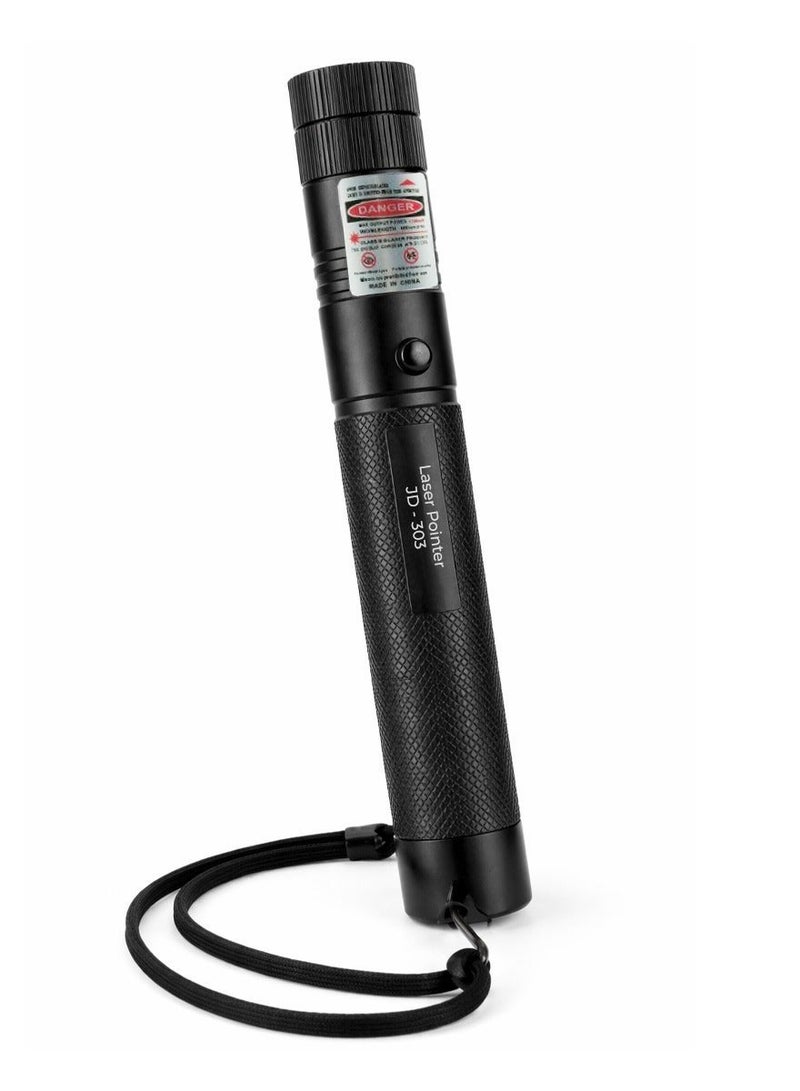 JD Laser Pointer with Rechargeable Battery – Red Laser Light for Office Presentations, Camping, Astronomy, Pet Play, and Construction Use – Starlight Mode, Key Lock Safety, and Multiple Light Patterns – Adjustable Laser Beam with High Accuracy - Image 2