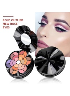 Miss Rose Miss Rose Multifunctional Makeup Treasure Chest(39 Eyeshadow+6 Blush+4 Powder Cookie+3 Lipstick+2 Sequin Balm+1  - Image 5