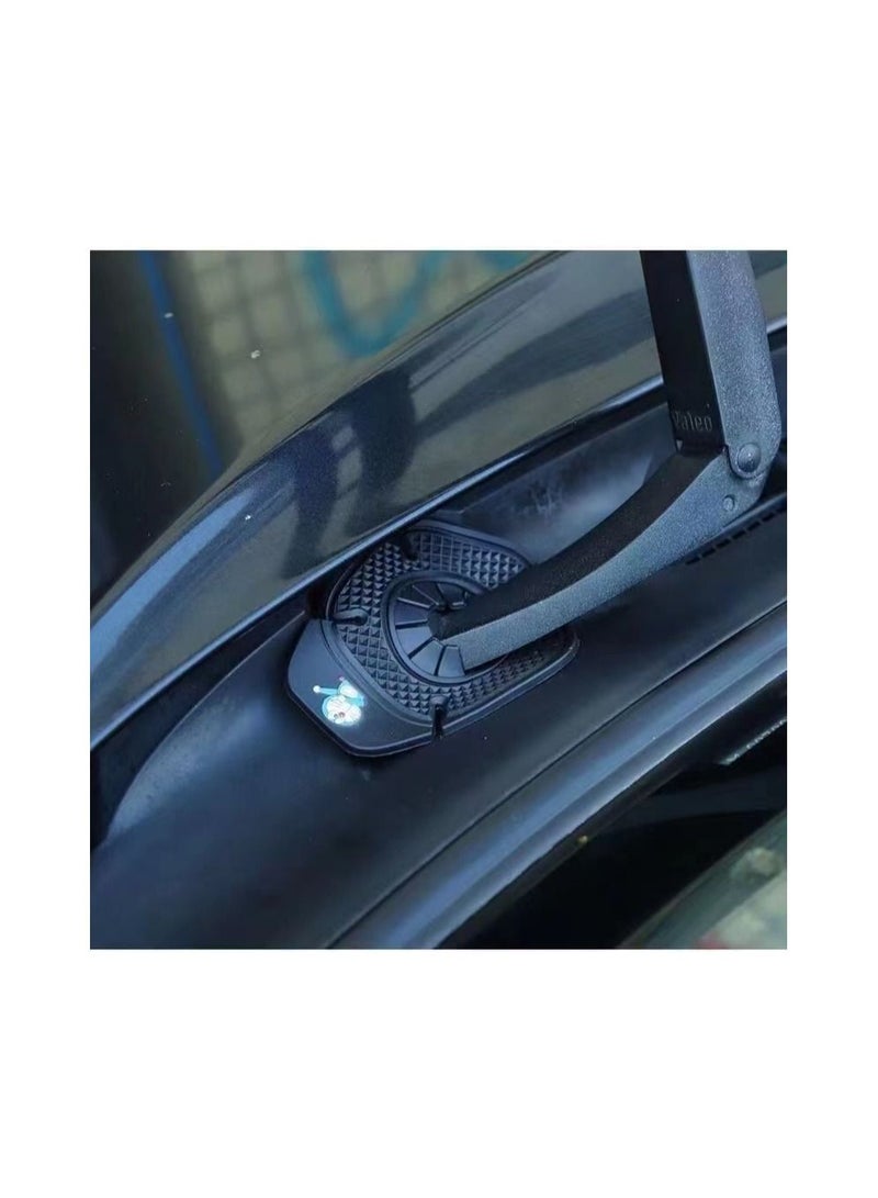 Generic 1-Pair Car Windshield Wiper Hole Protective Cover,Wiper Bottom Dustproof Sleeve Protection,Leaves Debris Prevention Cover  - Image 5