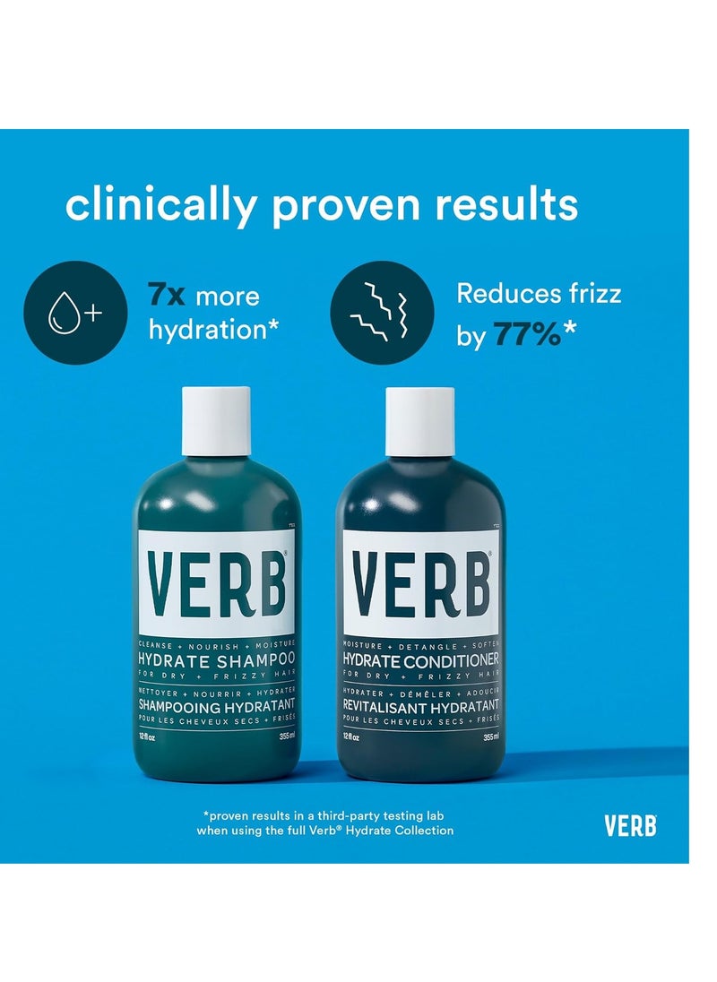 verb VERB Hydrate Shampoo Cleanses Dry and Frizzy Hair to Reduce Frizz and Add Moisture to Hair  - Image 2