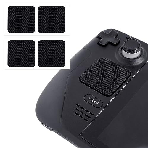 TALONGAMES Touchpad Protector Compatible with Steam Deck OLED/Steam Deck Trackpad Skin (Trackpads Protector, Matrix Mini Hex - Black) - Image 1